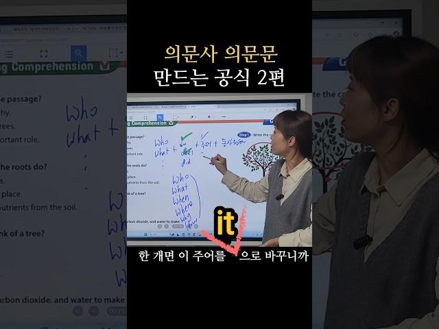 의문문 만드는 공식 2편 #영어 #영어기초 #영어공부 #영어독학 #왕기초영어 #의문사 #문법 #