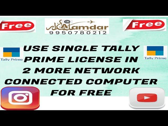 How To Use Tally Prime And Other Licensed App Free in Network Connected Computers And Systems.