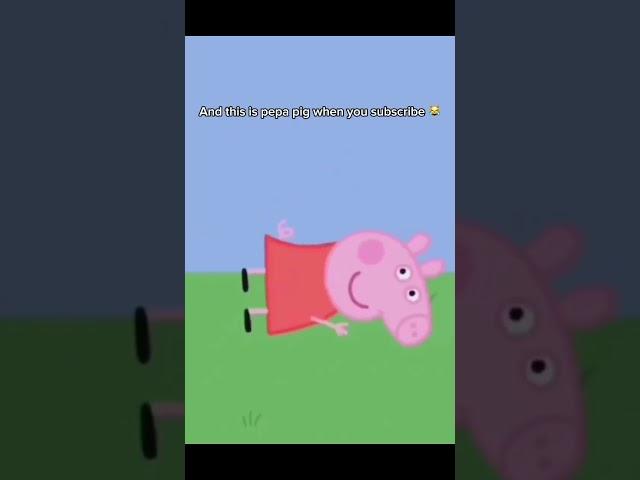 Pepa pig funny lol subscribe #irl #pepapig #dancevideo #viral #old #likee #instafam #instavid #sub