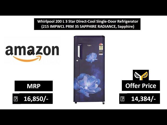 Whirlpool 200 L 3 Star Direct-Cool Single-Door Refrigerator