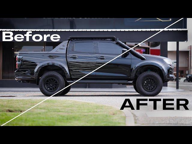 Isuzu D Max - Before VS After