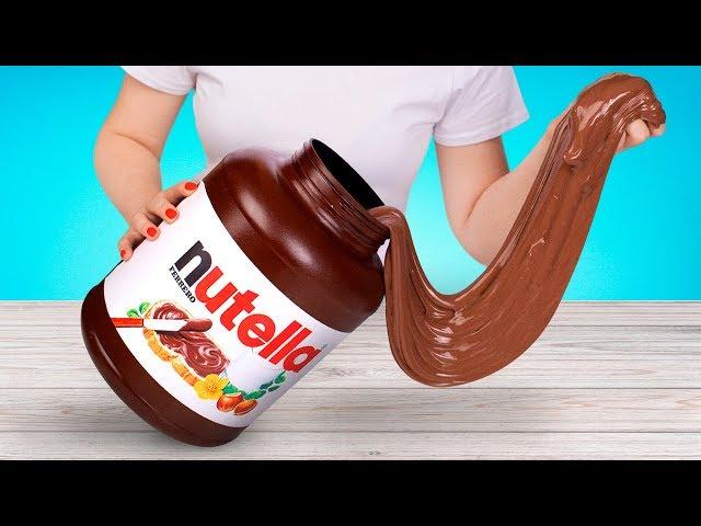 Comment Faire Un Slime Géant Au Nutella Dans Un Pot