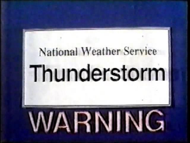 WFMJ 21, Emergency Broadcast System, 1988