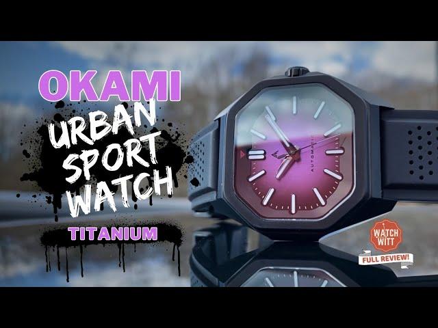 Highly Anticipated: NAMICA Watches OKAMI in Titanium! Neo Tokyo & Kurayami Review