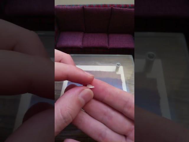 Miniature paper plane