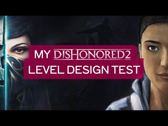 The level I made to work on Dishonored 2 at Arkane Studios