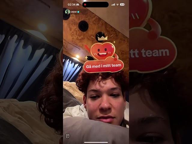 Omar Rudberg Tik-Tok LIVE_07.02.2025