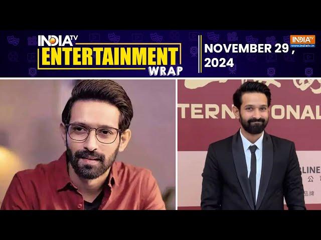 Vikrant Massey bags Personality of the Year at IFFI Goa | 29th Nov | Entertainment Wrap