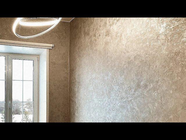 INCOMPARABLE VELVET for Walls | Decorative plaster | TWO Ways in one video
