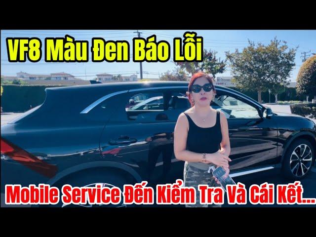 VF8 Màu Đen Vừa Cập Nhật Phần Mềm Mới Nhất Lại Báo Lỗi. Mobile Service Đến Nhà Kiểm Tra Và Cái Kết..