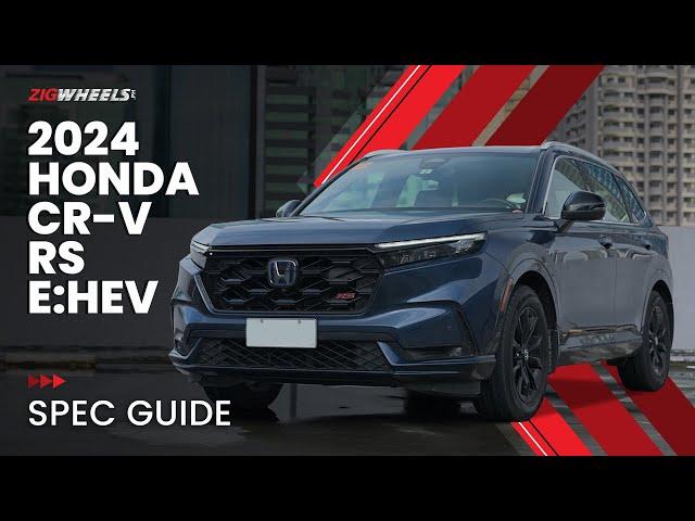 2024 Honda CR-V RS e:HEV Spec Guide | Zigwheels.Ph