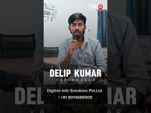 Congratulations Delipkumar #learnwitharavind #motivation #uiux #trio #userinterface #uiuxintelugu