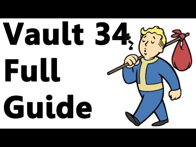 Fallout New Vegas: Vault 34 Guide (All American/Pulse Gun) Walkthrough Step by Step