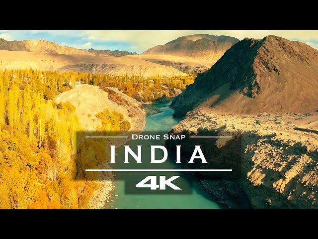 The Nature of India  - by drone [4K]