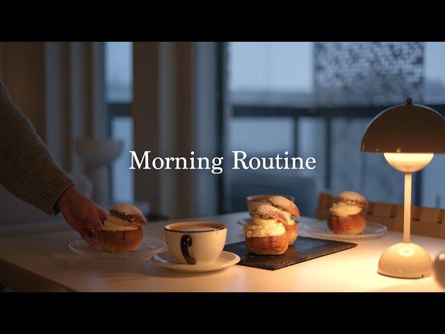 Morning Routine I Calm and Productive Morning with coffee & delicious meals I  Slow Living