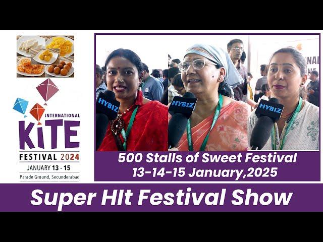 Great Response to Kite Festival in Hyderabad | Public Response |Hybiz tv