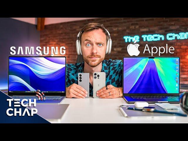 Is Samsung Better than Apple!? [I TESTED Both Ecosystems]