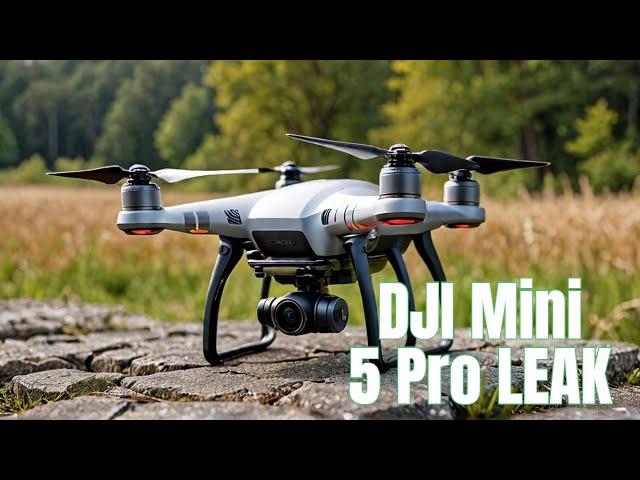 HUGE DJI Mini 5 Pro Leak Appeared: LiDAR in a 250g Drone!