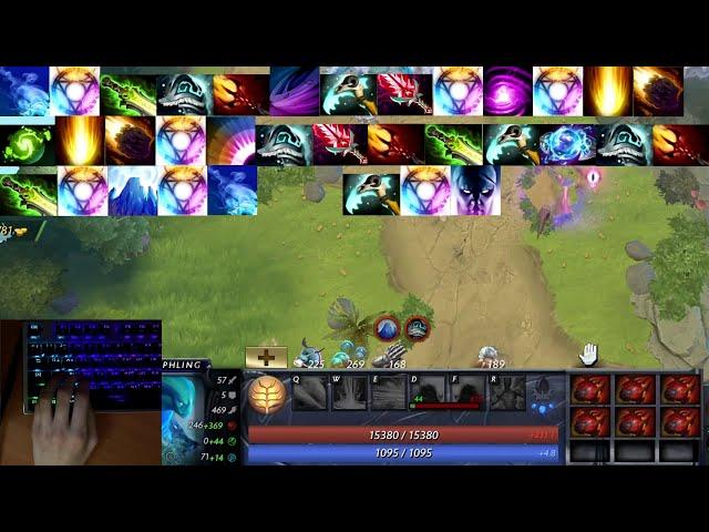 более простой прокаст для новичков инвокера invoker procast 34 skills at 7.25 seconds