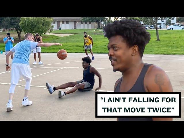 Delusional Defender gets ANKLES BROKE After Trash Talk