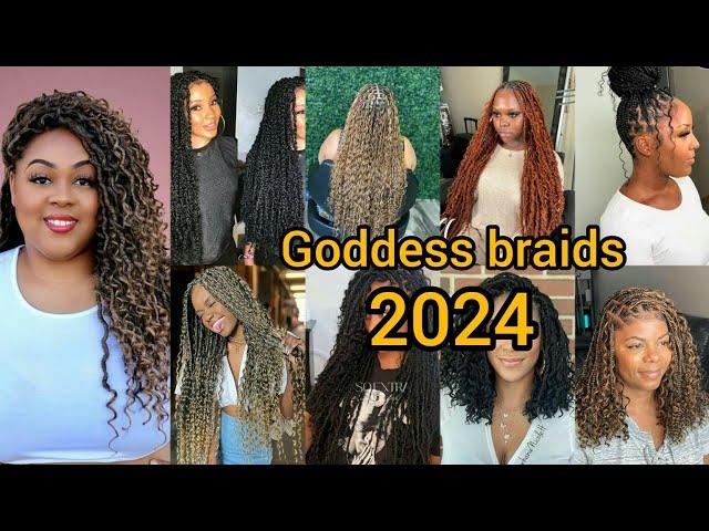 Captivating Goddess braids hairstyles | knotless box braids braids | long hair | Short hair