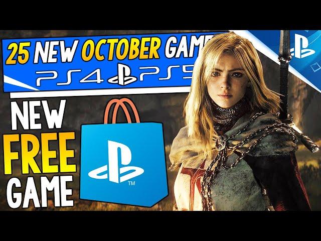 25 Upcoming NEW OCTOBER 2024 PS5/PS4 Games - NEW FREE Game, Huge RPGs, New Remakes (New Games 2024)