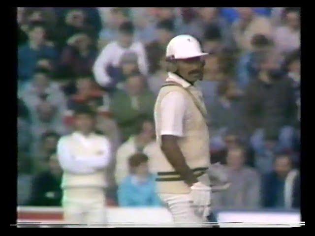 ENGLAND v PAKISTAN TEXACO TROPHY ODI 2 TRENT BRIDGE MAY 23 1987 JAVED MIANDAD IMRAN KHAN WASIM AKRAM