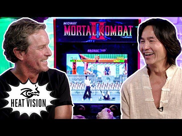 'Mortal Kombat' Stars Play 'Mortal Kombat': Robin Shou vs Linden Ashby! | Heat Vision