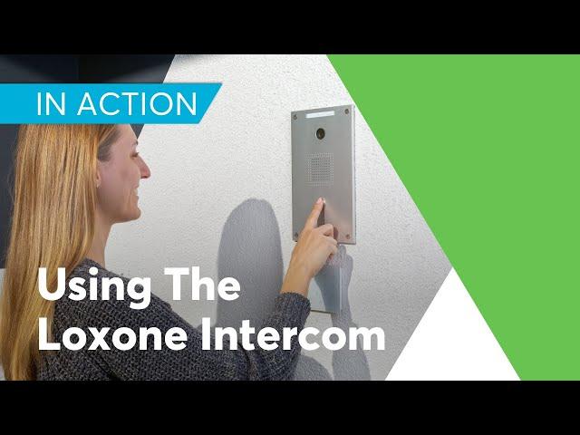 Using the Loxone Intercom