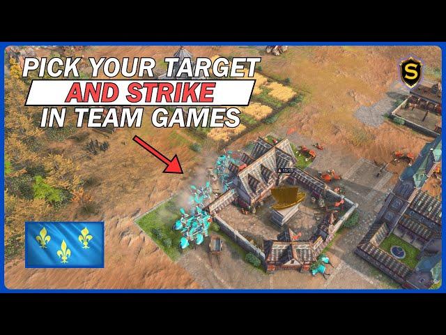 TEAM GAME TIPS - Win More Games By POUNCING At The Perfect Moment | Age of Empires 4