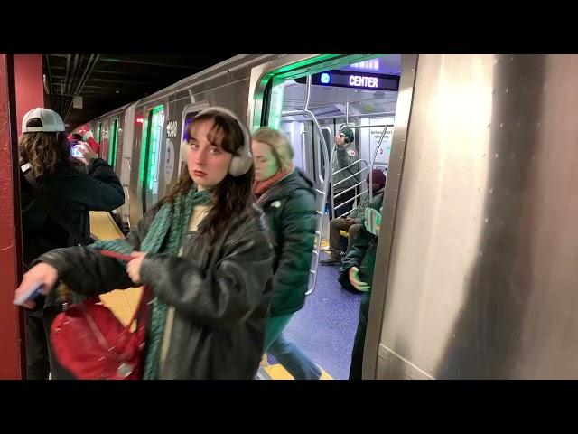 C train at 42nd Street-Bryant Park