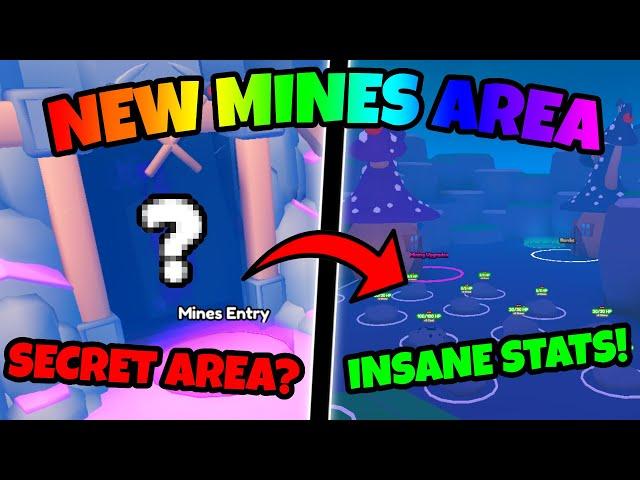 Getting *INSANE* Stat Boosts From The Mines Area In Button Simulator Grind