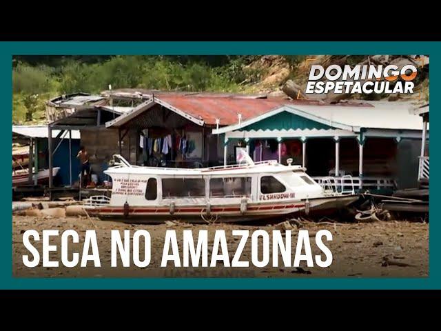 Cidades do Amazonas sofrem as consequências de seca fora do comum