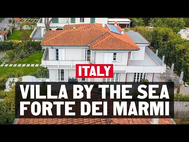 Living in a Villa by the Sea in Forte dei Marmi in Italy