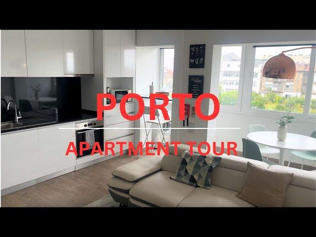 Airbnb Apartment Tour in Porto Portugal | Comfortable cozy apartment in Porto | Life in Portugal