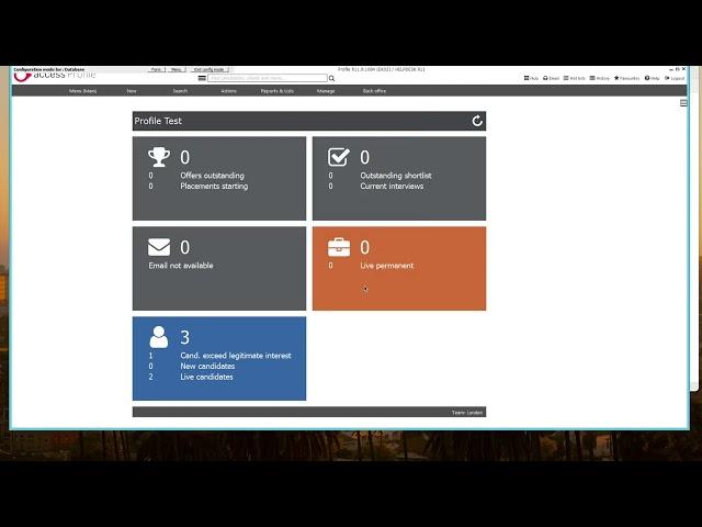 Microdec Profile - Custom Criteria Intelligent Reports