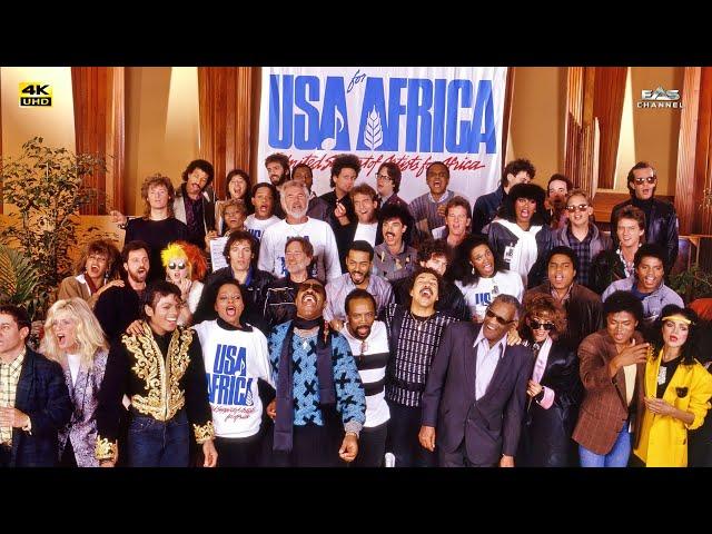 [Remastered 4K • 60fps] We Are The World - USA for Africa 1985 • EAS Channel