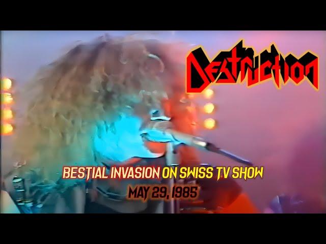 Destruction – Bestial Invasion (1985 Swiss TV Show) | HD Remastered 4K