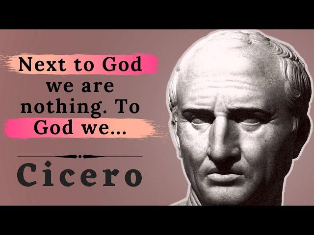 52 Finest Quotes from Marcus Tullius Cicero