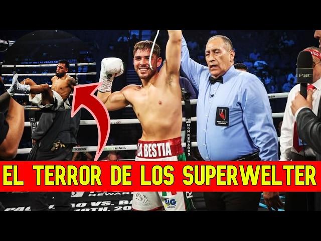 THE UNDEFEATED MEXICAN WHO IS BREAKING IT UP IN SUPER WELTER (ISAAC LUCERO "LA BESTIA JR")