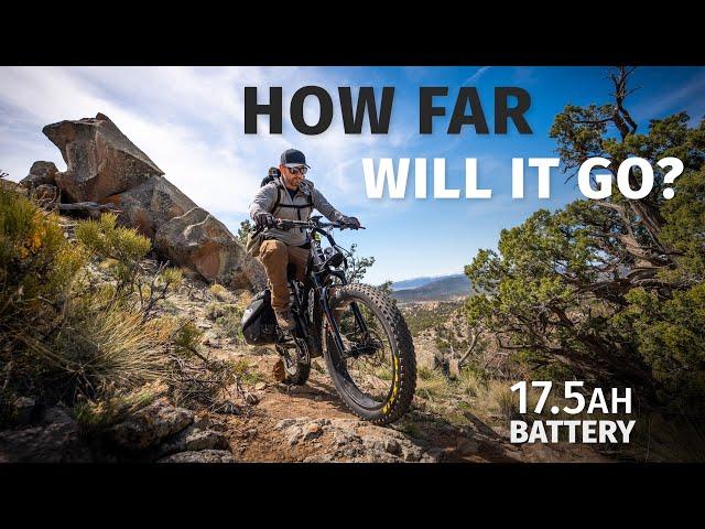 E-Bike Range Test! How Far Can a Bakcou Mule with 65lbs of Cargo Take You?