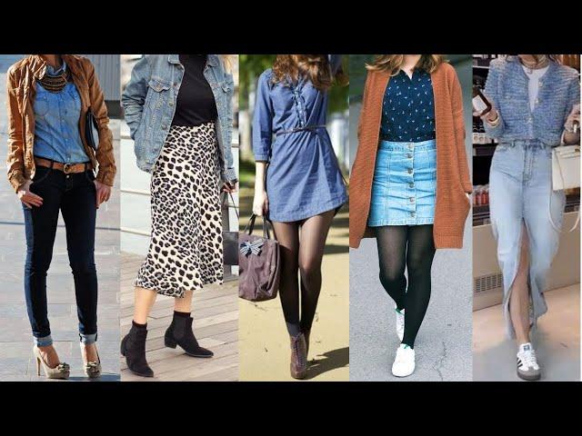 Tendencias de MODA 2025 total DENIM el LOOK denim estará en TENDENCIA de moda el próximo año 2025