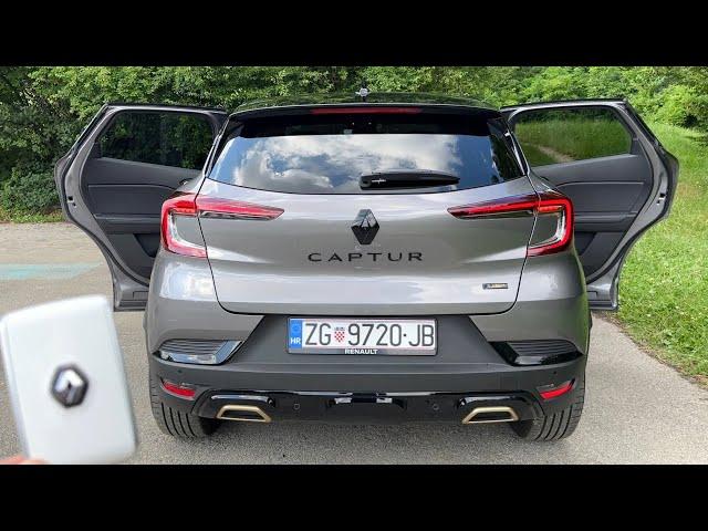 RENAULT CAPTUR 2023 - PRACTICALITY test & TRUNK SPACE (E-Tech Engineered)