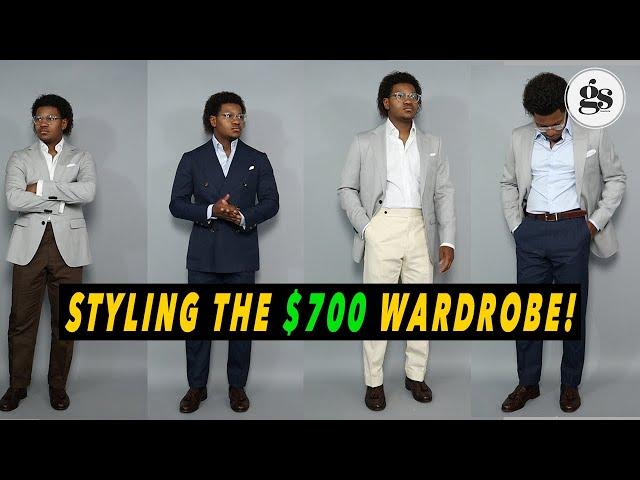 How To Style The $700 Minimal Wardrobe!