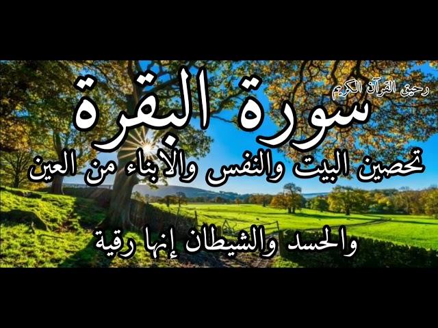 سورة البقرة لحفظ وتحصين المنزل وجلب البركة من أروع التلاواتSourah Baqara