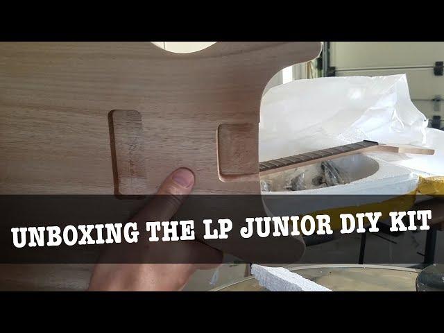 Unboxing my Les Paul Junior DIY kit from China