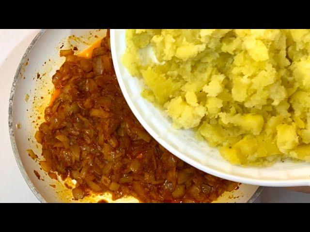 POTATO PASTRY RECIPE - How to Make Potato Pastry Stuffing? Pastry Recipes - Çiçek's Recipes