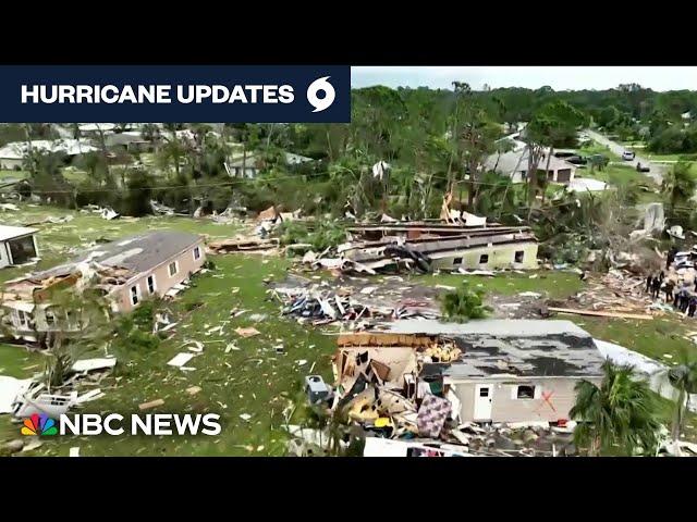 Florida residents face massive cleanup after Hurricane Milton