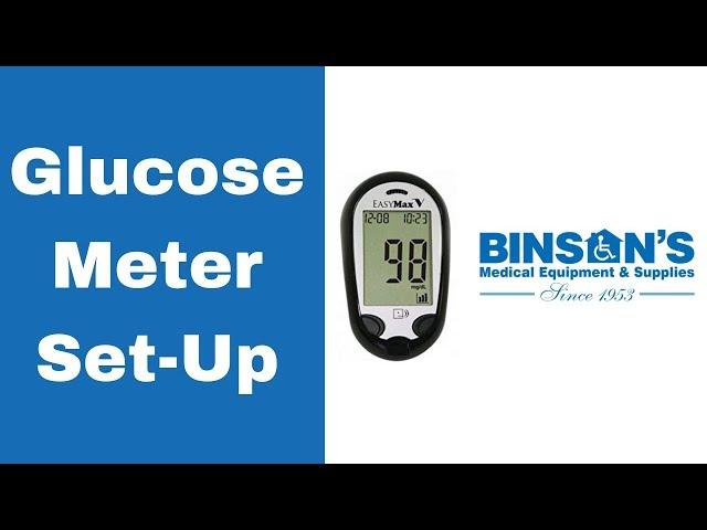 How to set up and use your Easy Max V Glucose Monitor