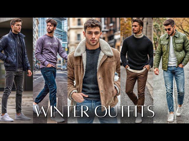 Best Winter Outfit Ideas For Men | Fall Outfit Ideas For Men | Men's Fashion And Outfits